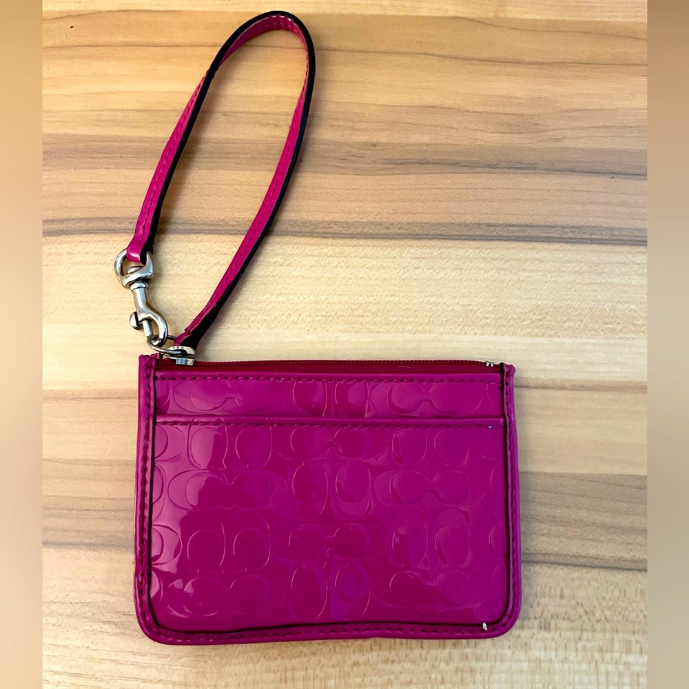 Coach mini wallet